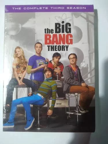 The Big Bang Theory Dvd Org Nuevo Tercera Temporada Qqf Mercadolibre