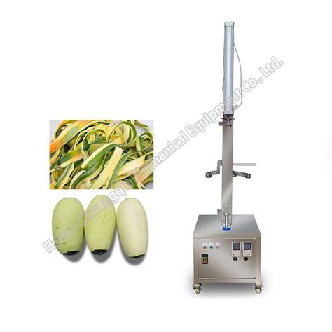 Butternut Squash Peeling Machine Automatic Fruit Melon Skin Peeler