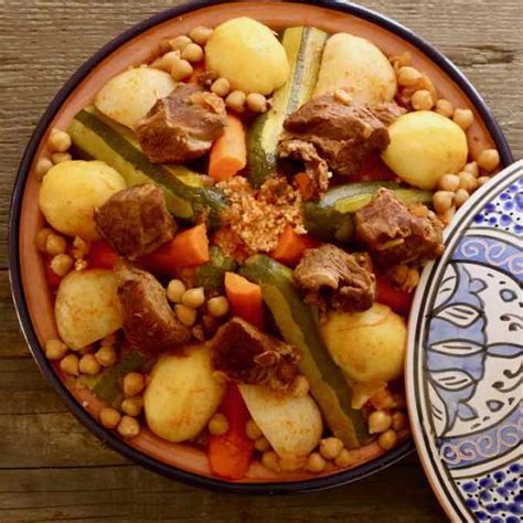 Tunisian Couscous Traditional Tunisian Recipe Flavors