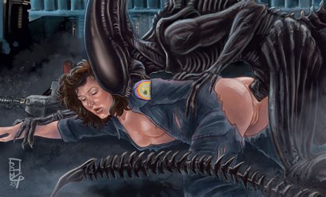 Rule 34 1boy 1boy1girl 1girls Aerosaur83 Alien Alienhuman Alien Franchise Alien Genitalia