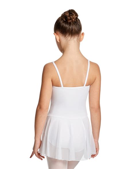 Lulli Girls Camisole Ballet Mesh Skirted Leotard Lillian