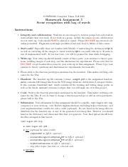 Assign Pdf Comp L Computer Vision Fall Homework Assignment