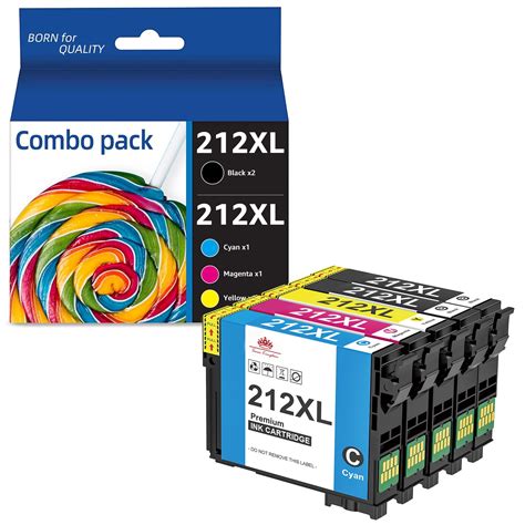 212xl Ink Cartridge For Epson Ink 212 Xl 212xl T212xl Compatible For Epson Expression Home Xp