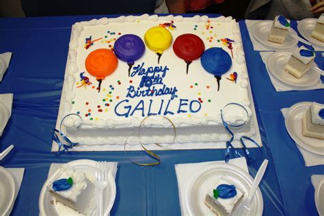 A Cake for the 15th Birthday – GALILEO Scrapbook