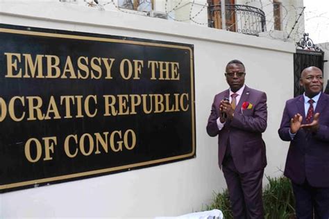 DIPLOMATIE Inauguration de l Ambassade de la RDC en Afrique du Sud à