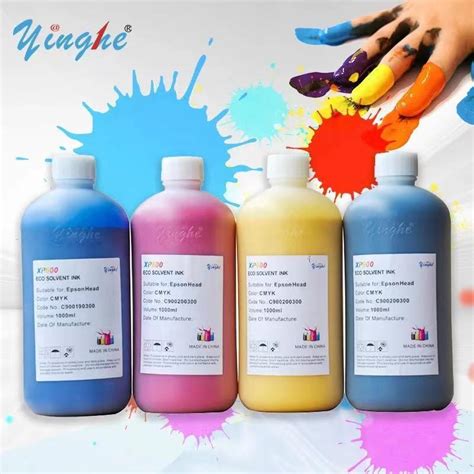 Eco Solvent Ink Cmyk Xp I Dx Yinghe Brand Eco Solvent Ink