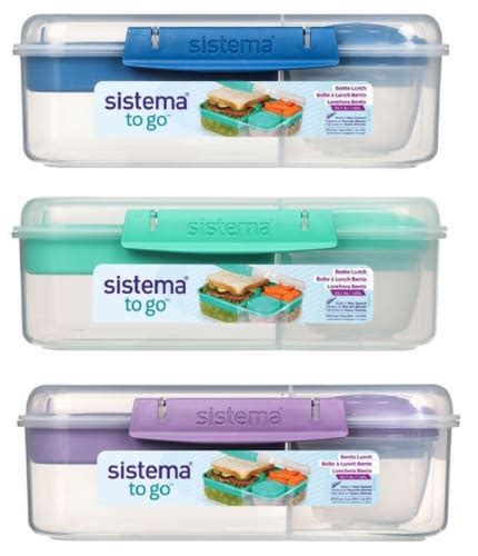 Sistema Bento Lunch To Go Container Assorted 1 Ct Frys Food Stores