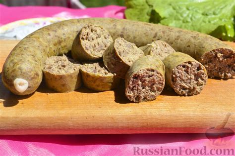 Рецепт: Ливерная колбаса на RussianFood.com
