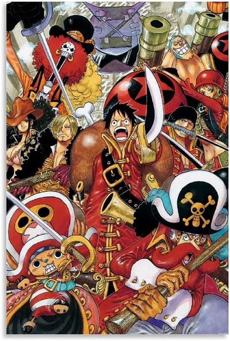 Buy Zhruf Anime Poster One Piece Luffy Zoro Nami Usopp Chopper Poster