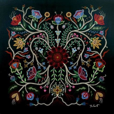 Christi Belcourt Metis Artist Beading Pinterest