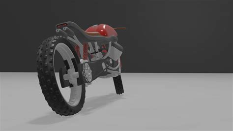 Futuristic Cafe Racer Rear By Justyouraverageduck1 On Deviantart