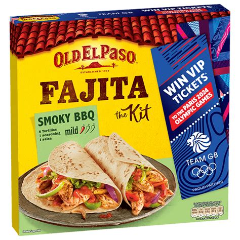 Smoky Bbq Fajita Kit Mexican Food Old El Paso