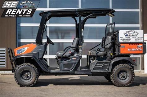 Kubota Rtv X Utility Vehicle For Sale Burlington Wa