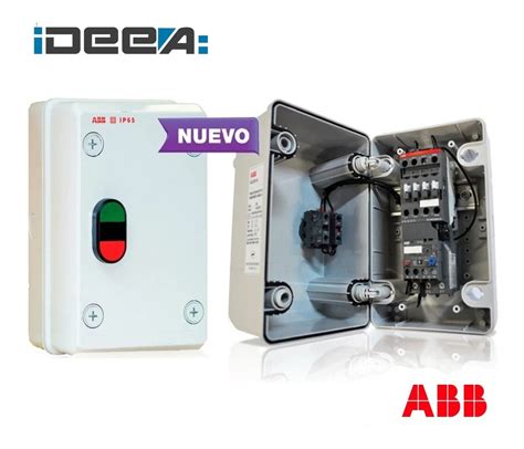 Arrancador Trifasico Tensión Plena 5 Hp 460 Vca Marca Abb Meses sin