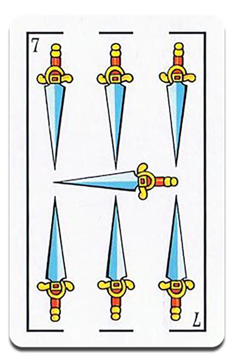 Significado Cinco De Espadas Baraja Espa Ola Tarot Sol Aguilar