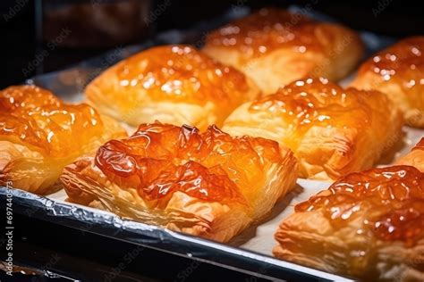 Sfogliatine Glassate Italian Puff Pastry Glazed Puff Pastries Biscuits