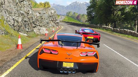 Forza Horizon 4 Chevrolet Corvette Zr1 2019 Goliath Race Gameplay