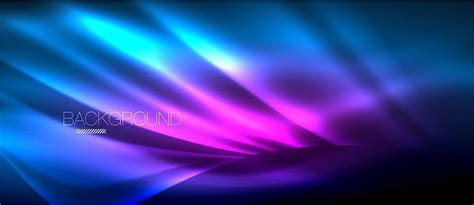 Neon Glowing Wave Energy Motion Background Wallpaper Magic And