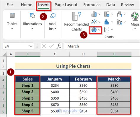 How To Make Multiple Pie Charts From One Table 3 Easy Ways