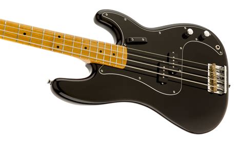 Squier® Matt Freeman Precision Bass® Maple Fingerboard Black Squier Bass Guitars