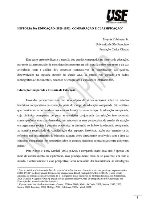 PDF HISTÓRIA DA EDUCAÇÃO 1820 1950 COMPARAÇÃO PDF file3