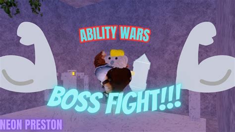 Ability Wars Juggernaut Bossfight Ft Kamoebus Youtube