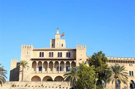 Royal Palace Of La Almudaina In Palma De Mallorca Stock Photo Image