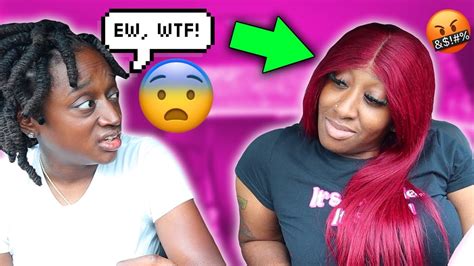 Wearing My Wig Low To See My Girlfriend Reaction She Didn T Like It Youtube