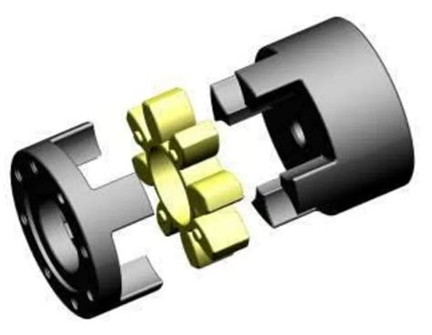 New Design Spider Ml Plum Blossom Flexible Shaft Coupling Jaw Couplings