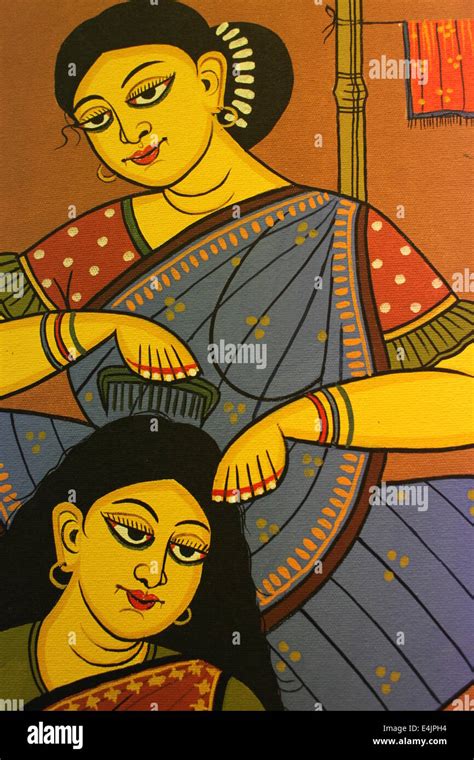 Folk Art In Bangladesh Stock Photo Alamy