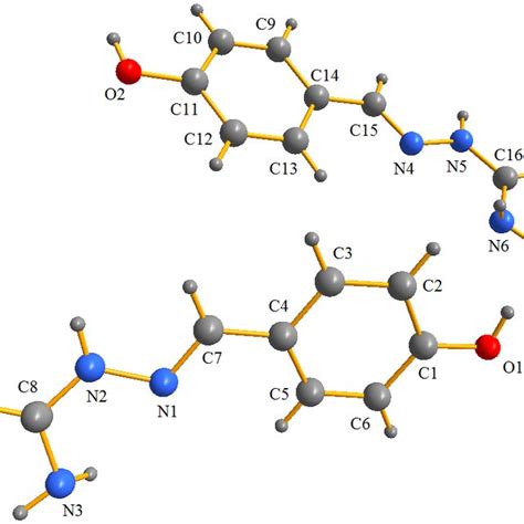 Molecular Structure Of The Title Compound Where The Thermal Ellipsoids