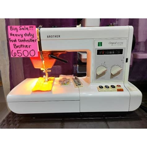 Brother Heavy Duty Sewing Machine Foot Controller Type Shopee Philippines