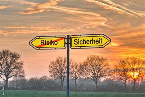 Risiko Sicherheit Stock Foto Adobe Stock