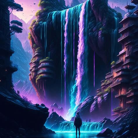 Premium Ai Image Vibrant Color Scenario Design