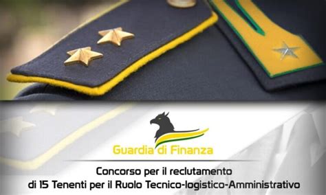 Guardia Di Finanza Concorso Per Titoli Ed Esami Per Il Reclutamento