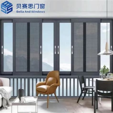 European Style Sliding Windows Soundproof Design Double Glazed