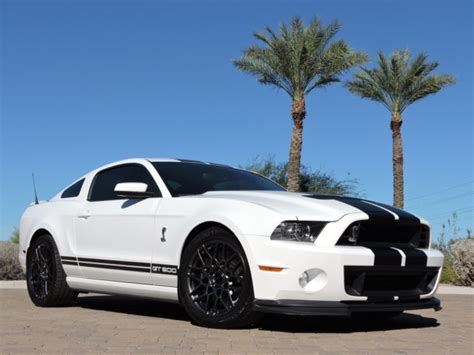 2013 Shelby GT500 SVT 20th Anniv SVT Perf Pkg Track Pkg Recaros