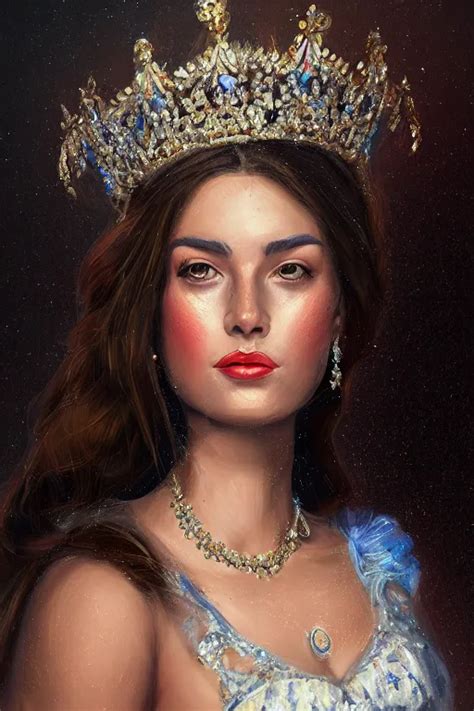 The Portrait Of A Majestic Princess By Petros Afshari Stable