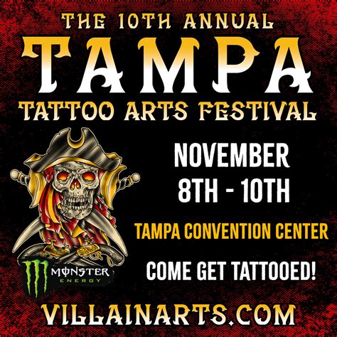 The Tenth Annual Tampa Tattoo Arts Festival Tampa Downtown Partnership