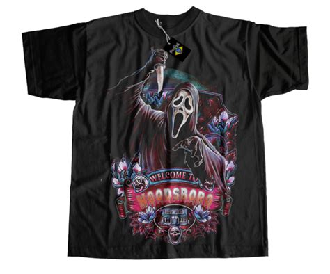 Camisa Camiseta P Nico Filme Terror Ghostface