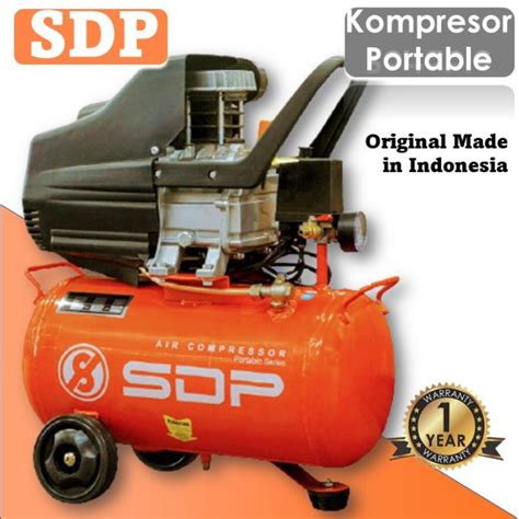 Jual Kompressor Angin Listrik Otomatis SDP 0725 3 4HP 25 Liter