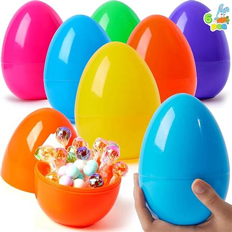 Amazon Joyin Pcs Jumbo Colorful Easter Eggs Plastic Easter