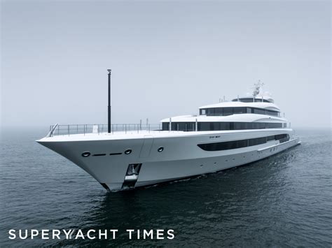 M Oceanco Superyacht H On First Sea Trials