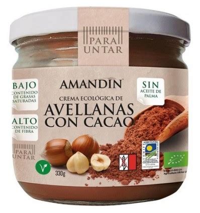 Crema Avellanas Cacao Amandin