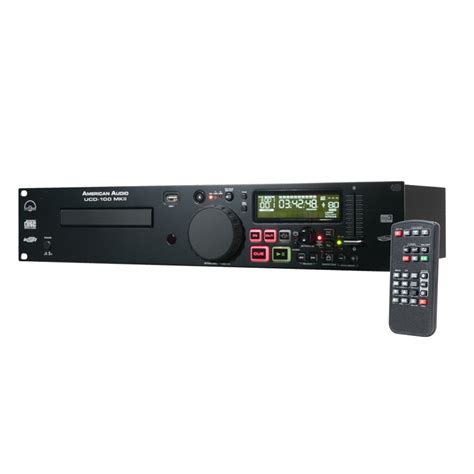 american audio ucd  mkii rackmount media player
