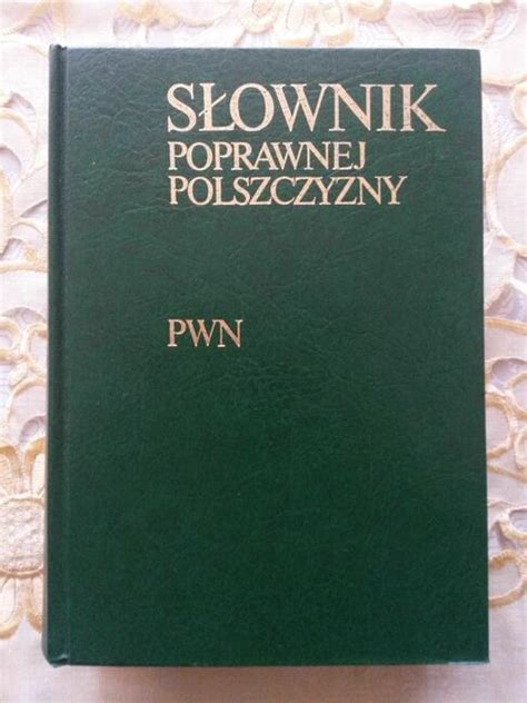 S Owniki Poprawnej Polszczyzny Darmowe Og Oszenia Lento Pl