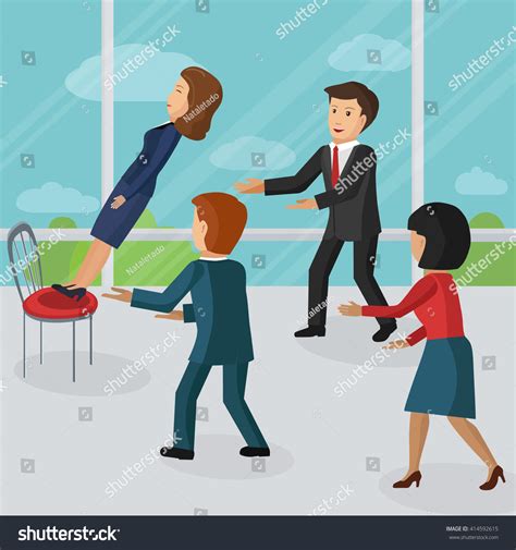 Business Training For Staff. Vector Illustration - 414592615 : Shutterstock