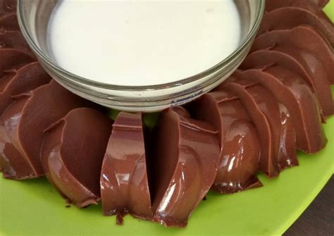 Resep Puding Cokelat Kuning Telur Dan Vla Susu Oleh Vina Anne Cookpad