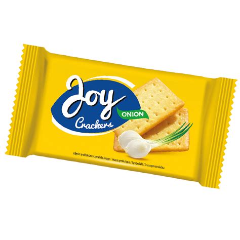 Joy Crackers Krakersy cebulowe 100g Rarytas Krakersów As