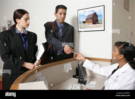 Sale Reps Must Check In With The Receptionist Before Seeing The Doctor